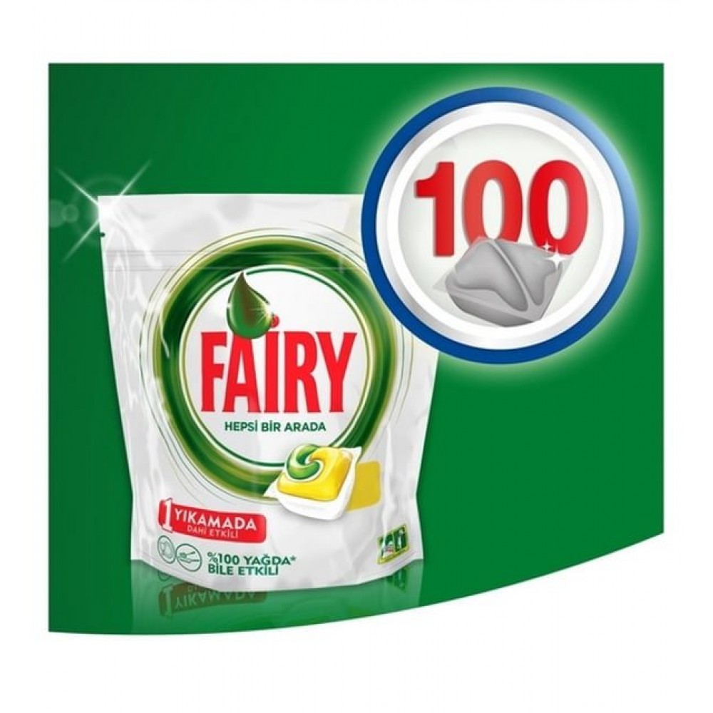 Fairy hepsi1arada tablet 100 adet