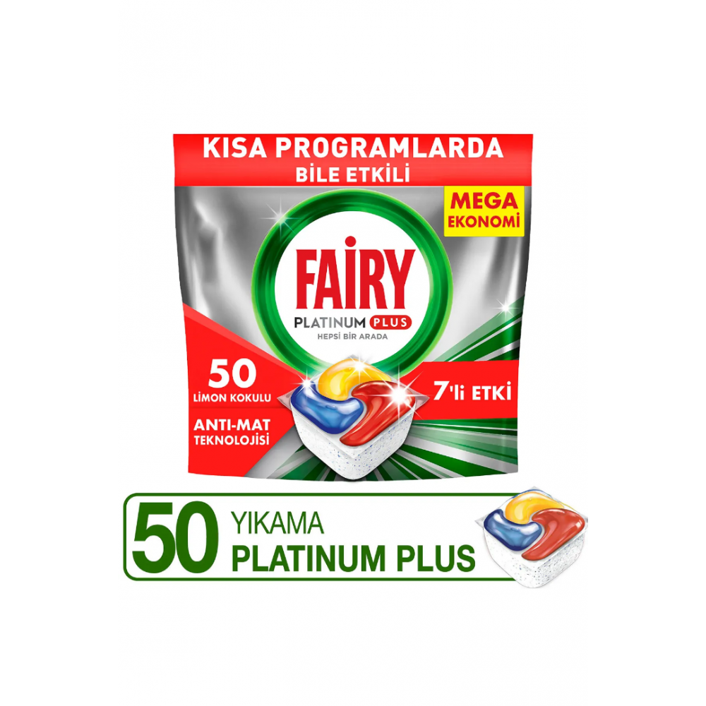 Fairy Platinum Plus 50'li Hepsi Bir Arada Tablet