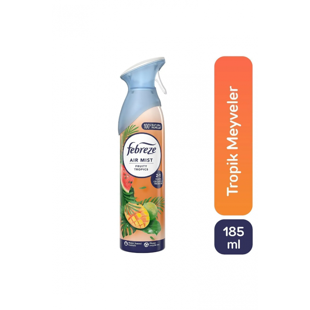 Febreze Hava Ferahlatıcı Sprey Oda Kokusu Tropik Meyveler 185 ml