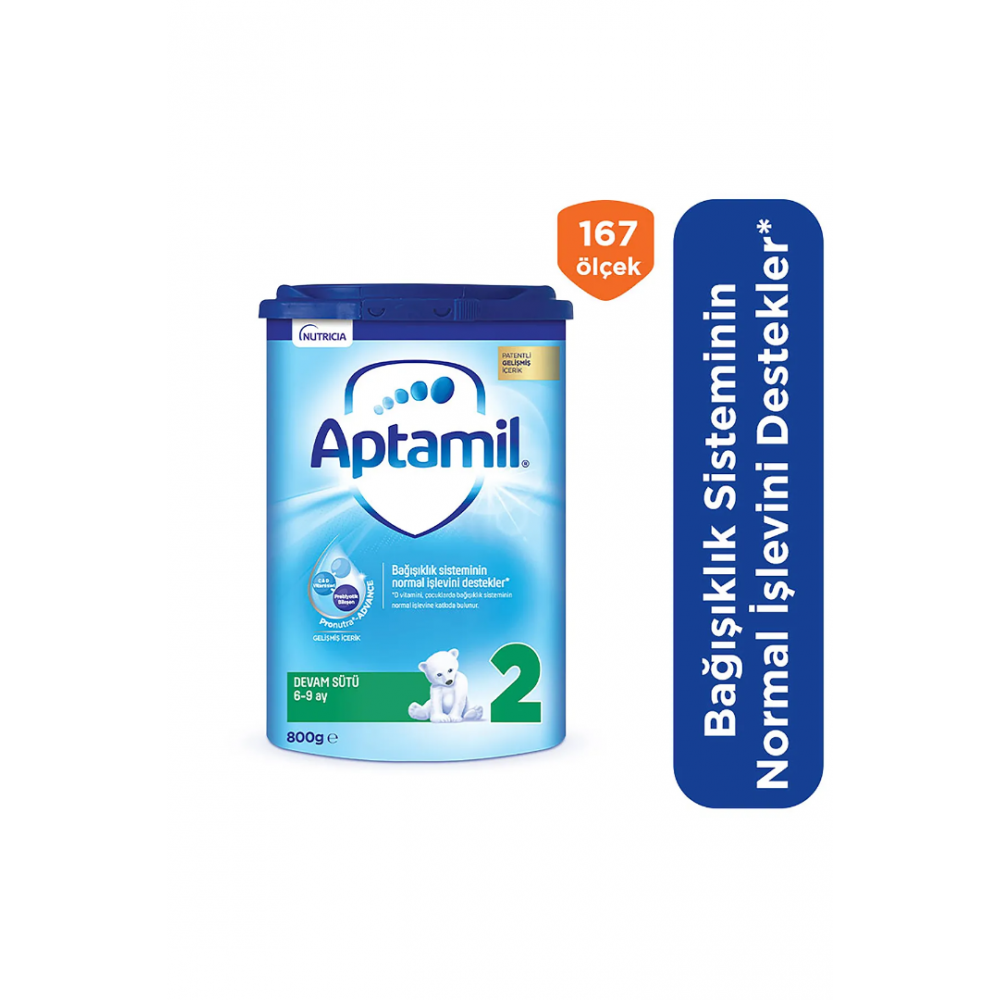 Aptamil 2 Devam Sütü 800 G 6-9 Ay Akıllı Kutu