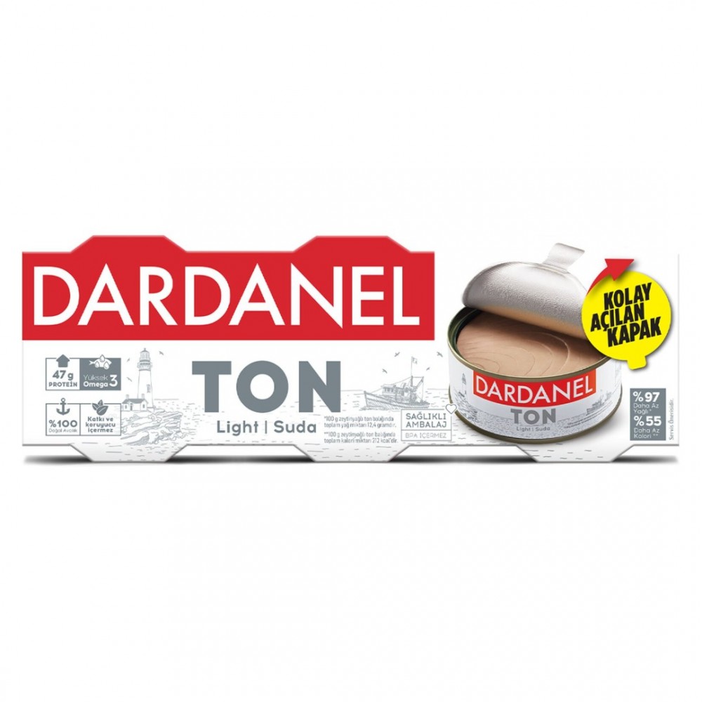 Dardanel ton light 225 gr