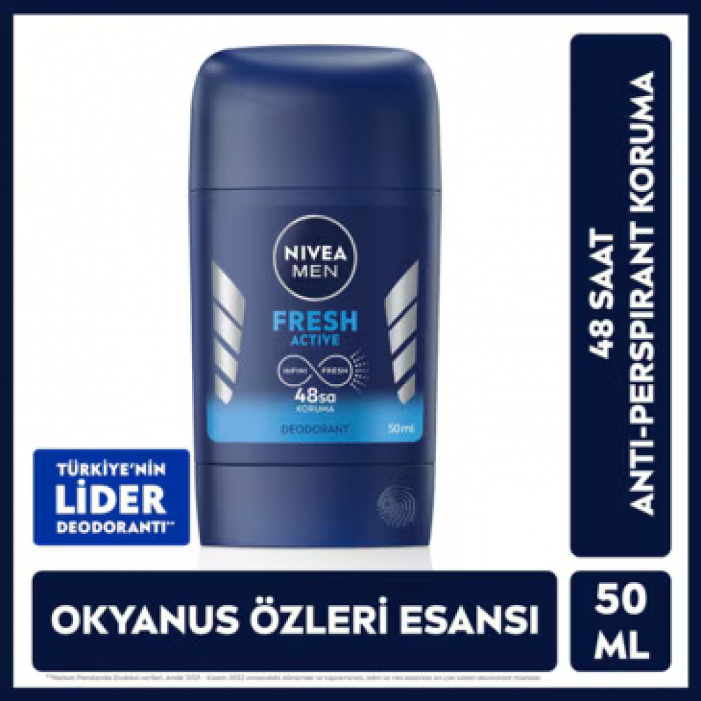 Nıvea men stıck 50 ml fresh actıve