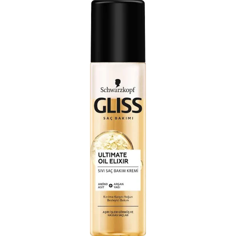  Gliss Oil Nutritive Sıvı Saç Kremi 200 Ml