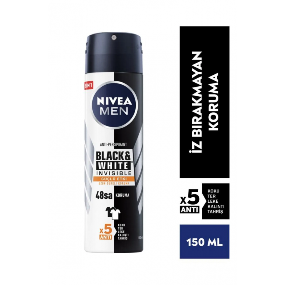 NIVEA MEN Deodorant Black&White Invisible Ultimate Impact 150ml