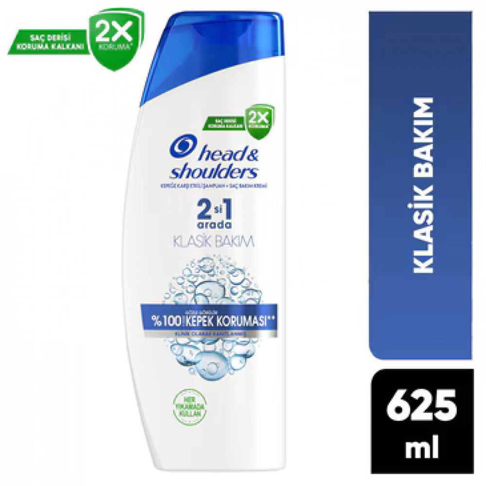 Head&Shoulders Şampuan 2'si 1 Arada Klasik 625 ml