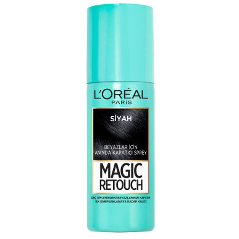 Loreal retouch sprey siyah