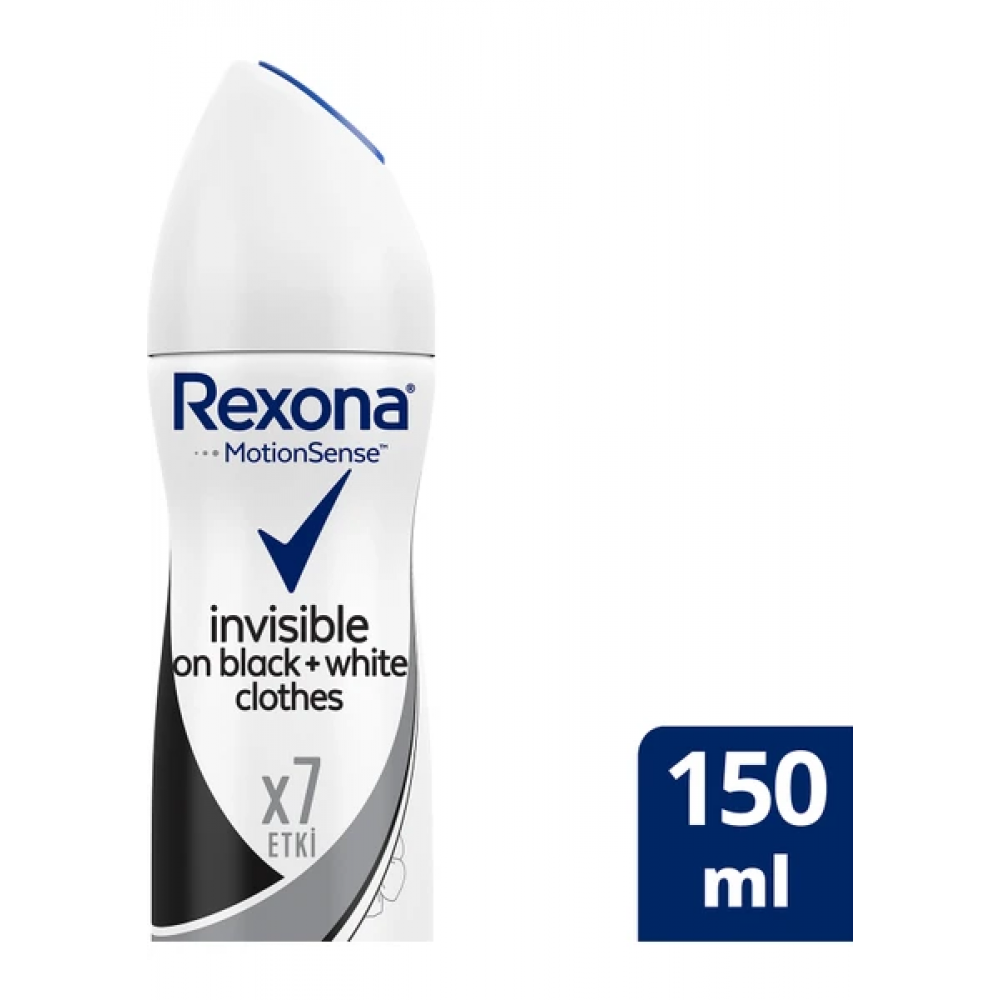 Rexona deodorant 150 ml invisible b+w