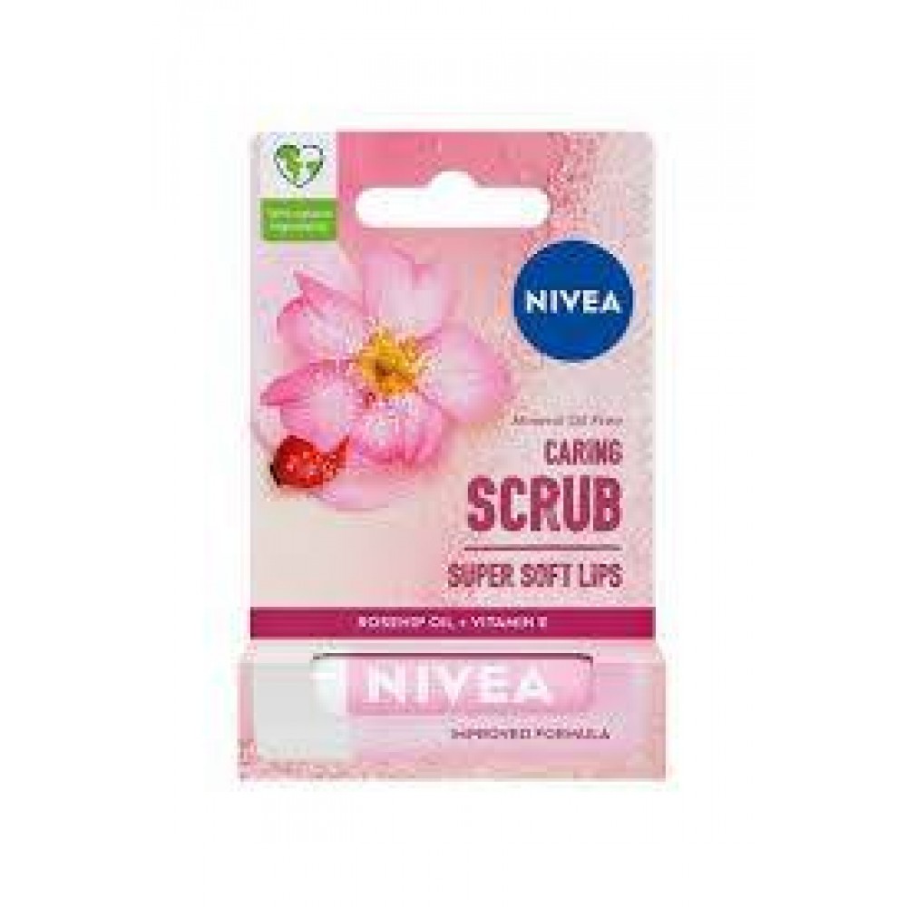 Nıvea lip balm caring scrub