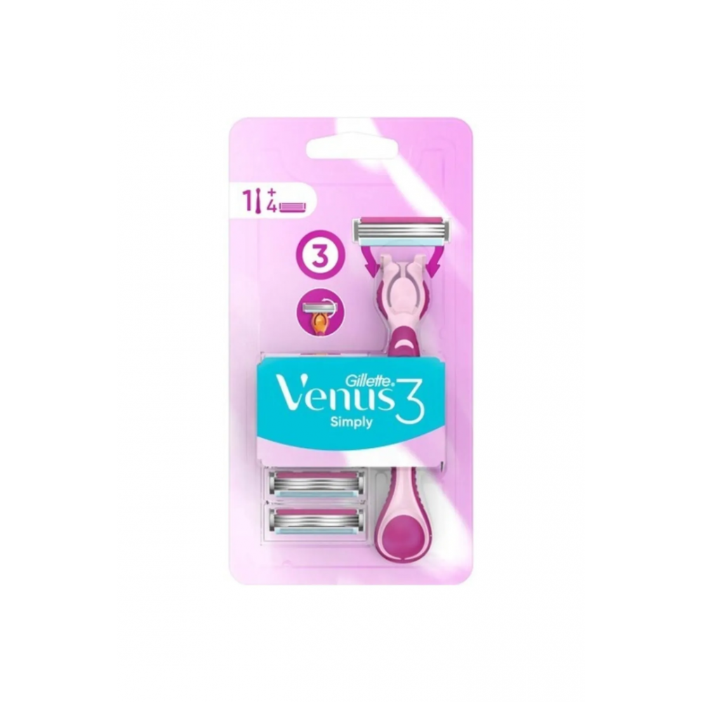 Gillette Venus Simply Venus 3 Tıraş Makinesi