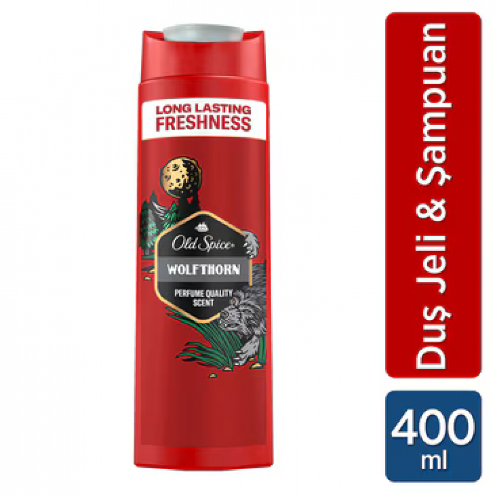 Old Spice Duş Jeli 400 ml Wolfthorn