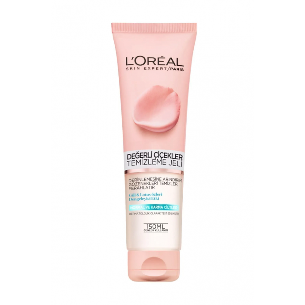 L'Oreal Paris L'oréal Paris Değerli Çiçekler Temizleme Jeli Normal Ve Karma Ciltler