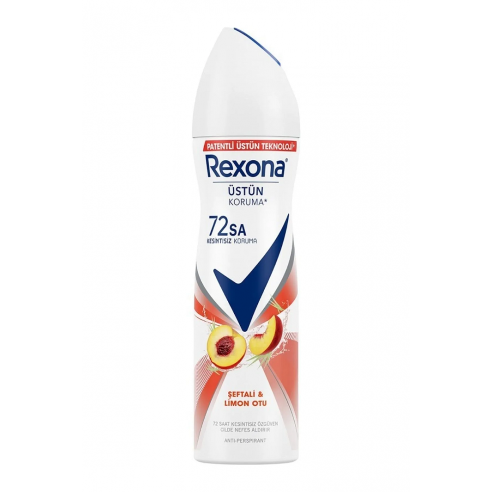 Rexona deodorant 150 ml Şeftali & limon otu