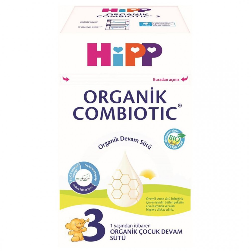 Hipp 3 Organik Combiotic Devam Sütü 800 Gr