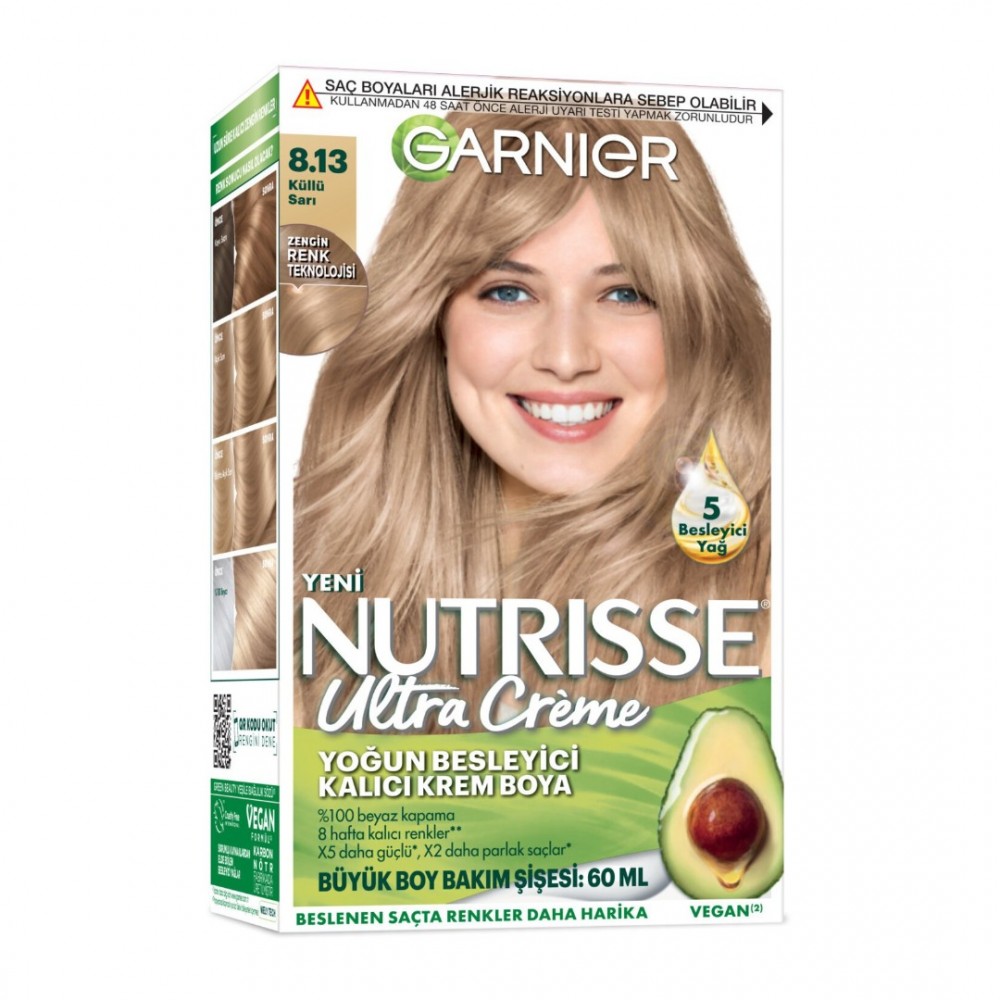 Garnier Nutrisse Ultra Creme S.boyas.8.13 Küllü Sarı