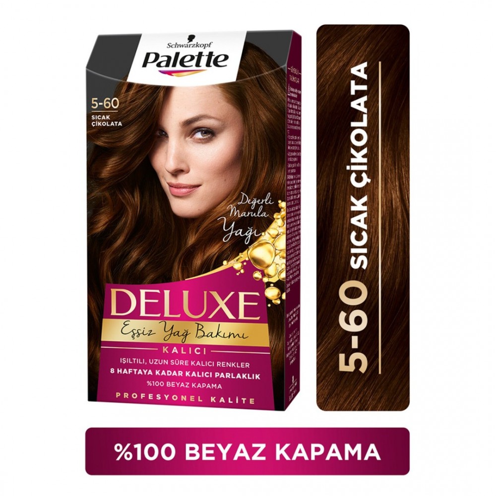 Palette Deluxe Saç Boyası Sıcak Çikolata 5-60 115 Ml